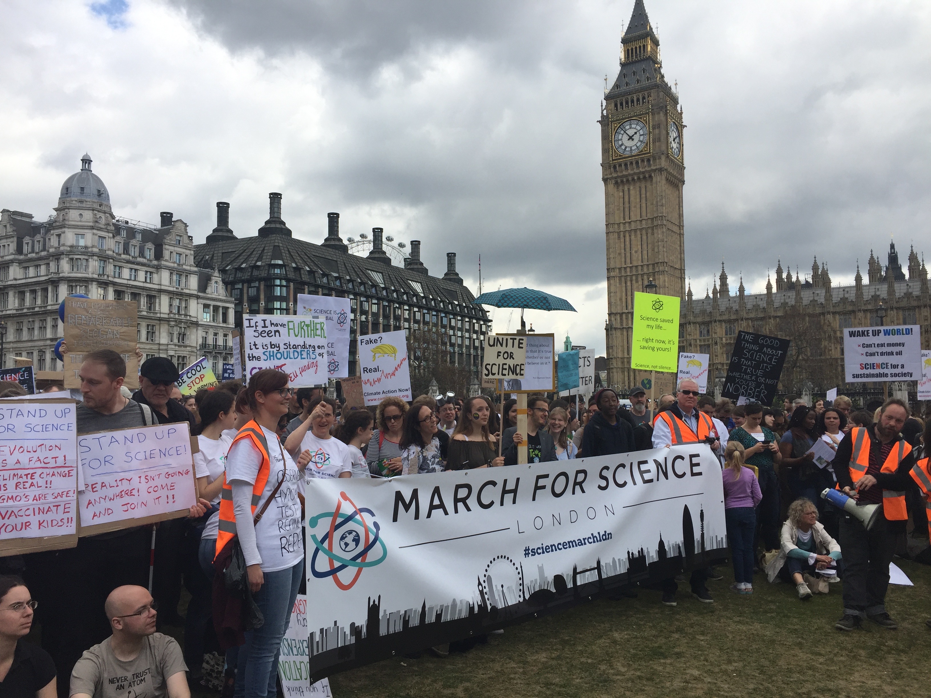 March for science London photos